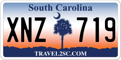 SC license plate XNZ719
