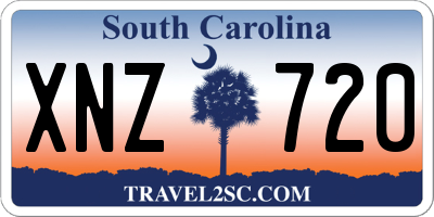 SC license plate XNZ720