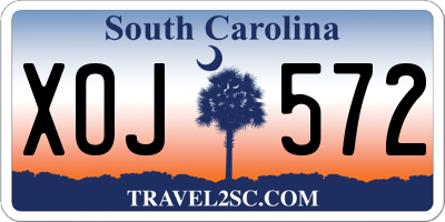 SC license plate XOJ572