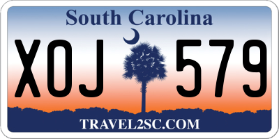 SC license plate XOJ579