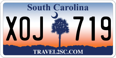 SC license plate XOJ719