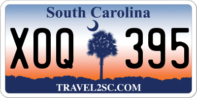 SC license plate XOQ395