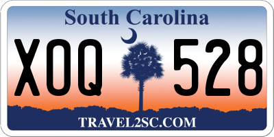 SC license plate XOQ528