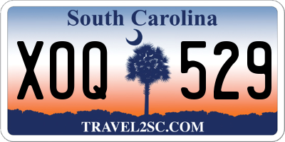 SC license plate XOQ529