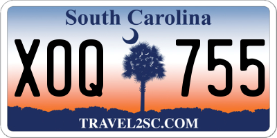 SC license plate XOQ755
