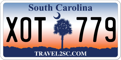 SC license plate XOT779
