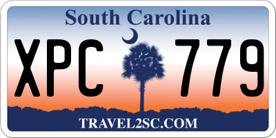 SC license plate XPC779