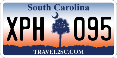 SC license plate XPH095