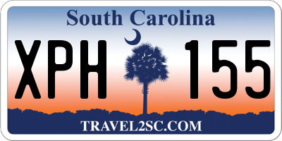 SC license plate XPH155