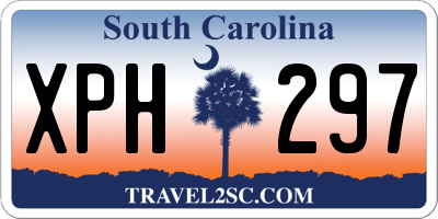 SC license plate XPH297