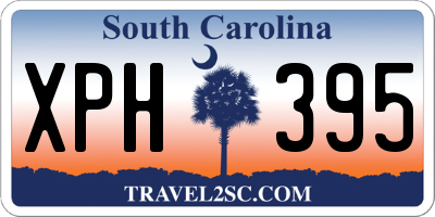 SC license plate XPH395