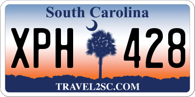 SC license plate XPH428