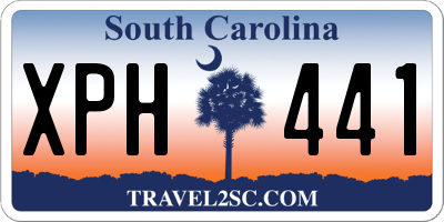 SC license plate XPH441