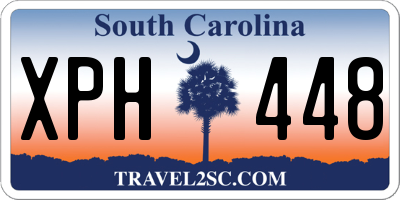 SC license plate XPH448