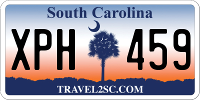 SC license plate XPH459