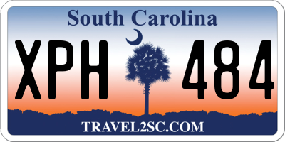 SC license plate XPH484