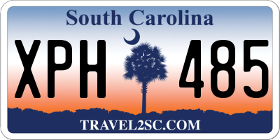 SC license plate XPH485
