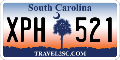 SC license plate XPH521