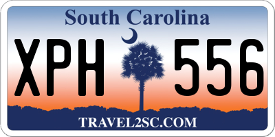 SC license plate XPH556