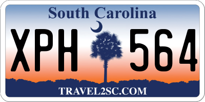 SC license plate XPH564