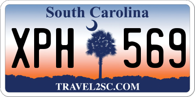 SC license plate XPH569