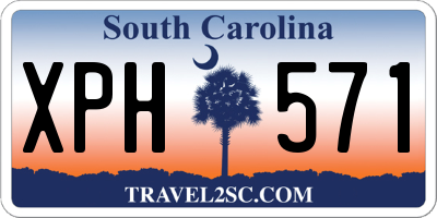 SC license plate XPH571
