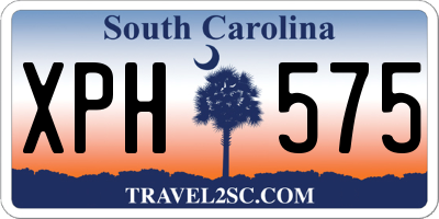 SC license plate XPH575