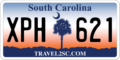 SC license plate XPH621