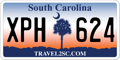 SC license plate XPH624