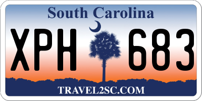 SC license plate XPH683