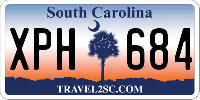 SC license plate XPH684