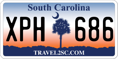 SC license plate XPH686