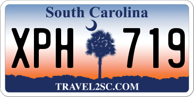 SC license plate XPH719