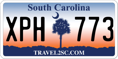 SC license plate XPH773