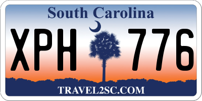 SC license plate XPH776