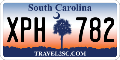 SC license plate XPH782