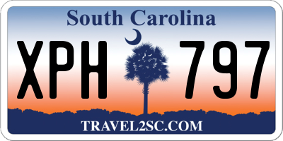 SC license plate XPH797
