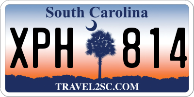 SC license plate XPH814