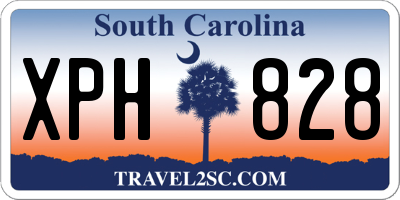 SC license plate XPH828