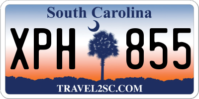 SC license plate XPH855