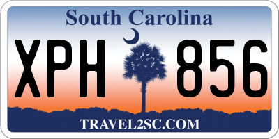 SC license plate XPH856