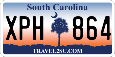 SC license plate XPH864