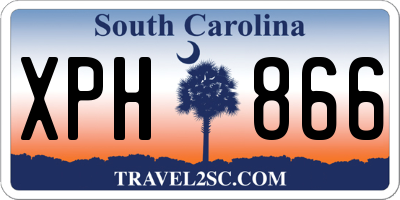 SC license plate XPH866