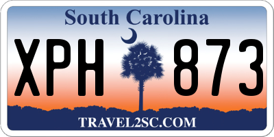 SC license plate XPH873