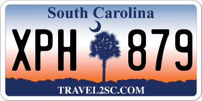 SC license plate XPH879
