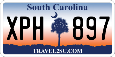 SC license plate XPH897