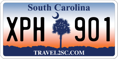 SC license plate XPH901