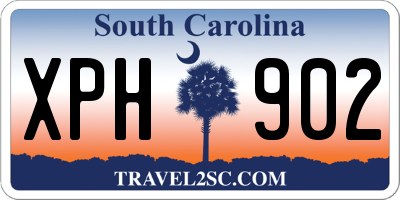 SC license plate XPH902