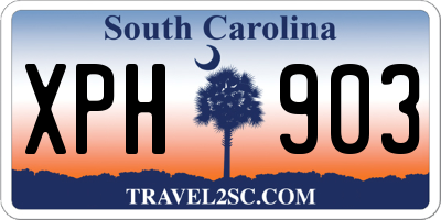 SC license plate XPH903