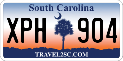 SC license plate XPH904